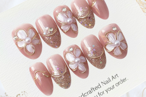 Dusty Rose Pearl Blossom